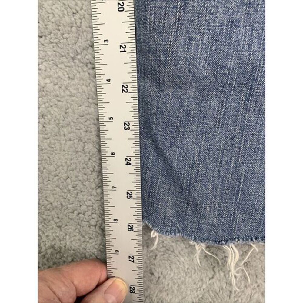 Lucky Brand Jeans Men's 38 Low Rise Short Raw Hem USA By Gene Montesano Vintage - Picture 5 of 16